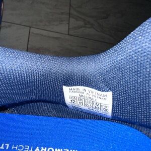 Reebok Deep Blue Athletic Shoes